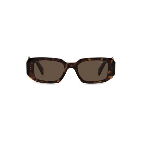 prada 49mm rectangle sunglasses|prada symbole sunglasses.